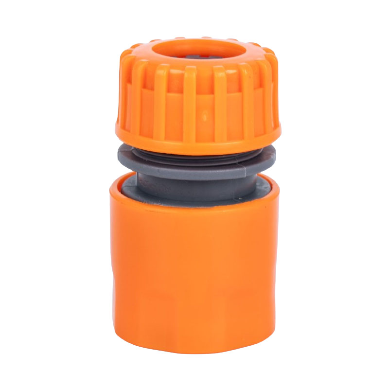 Are there any additional tools needed for installing a garden quick plastic connector?